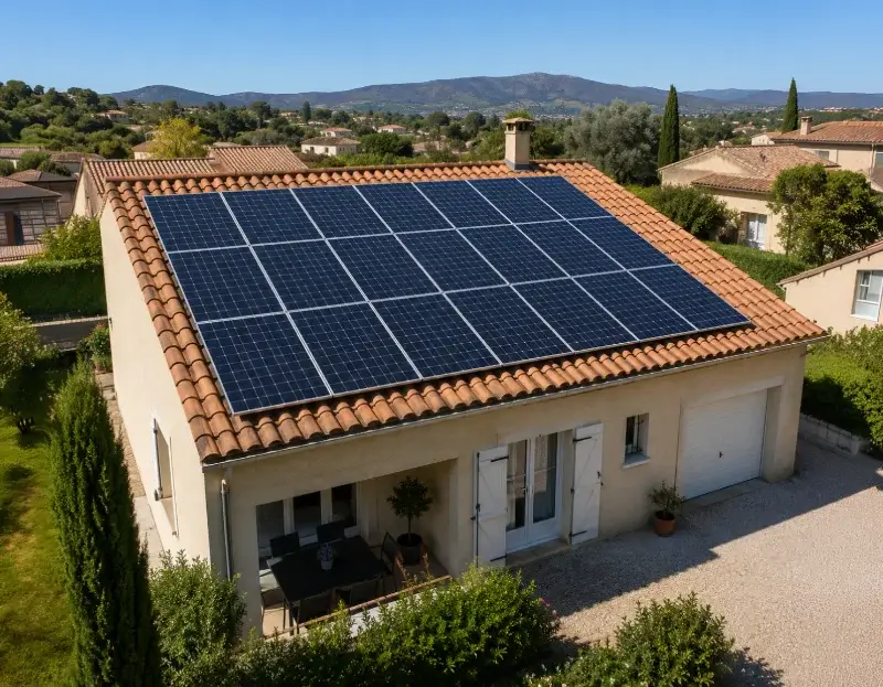 Prime à l'autoconsommation panneaux solaires Lacoste — aide financière de l'État